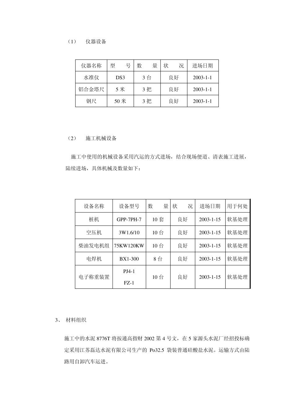 盐城至南通高速公路海安一施工标段公路施工组织设计_第2页