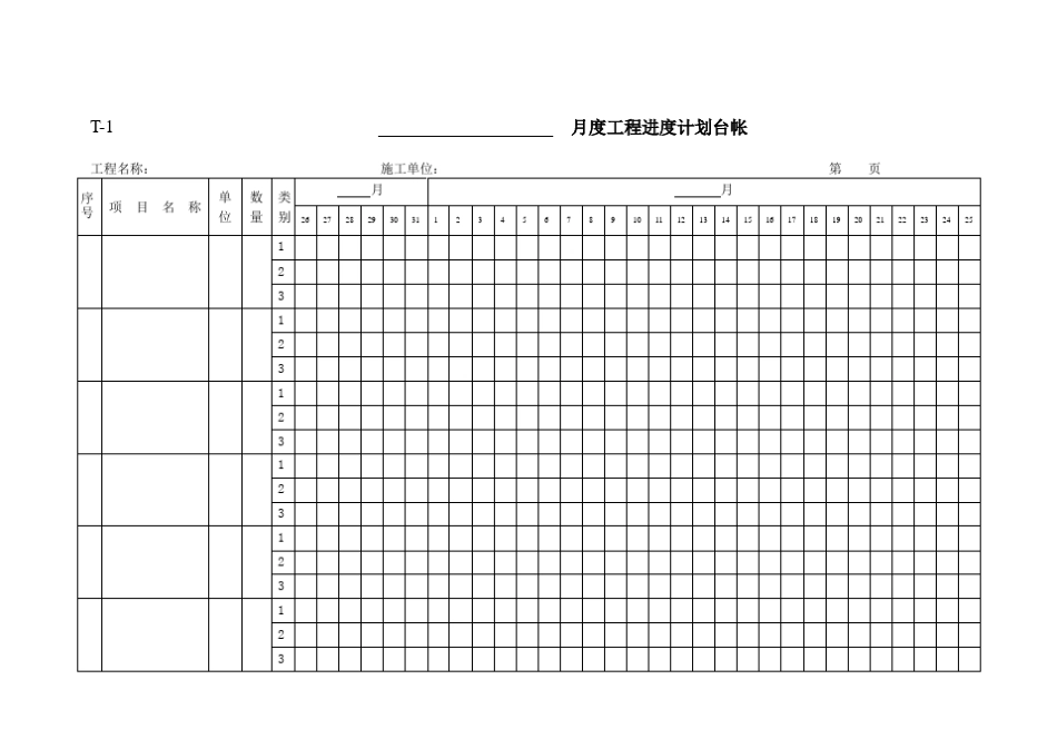 监理台账汇总_第2页