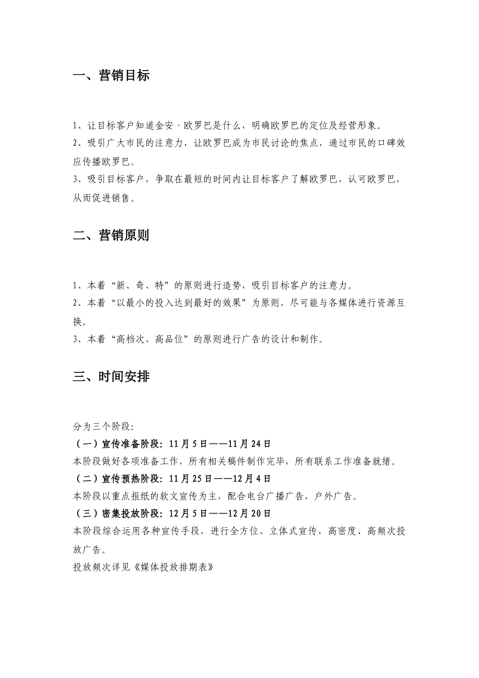 开业阶段营销计划金安·欧罗巴广场_第2页