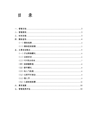 开业阶段营销计划金安·欧罗巴广场