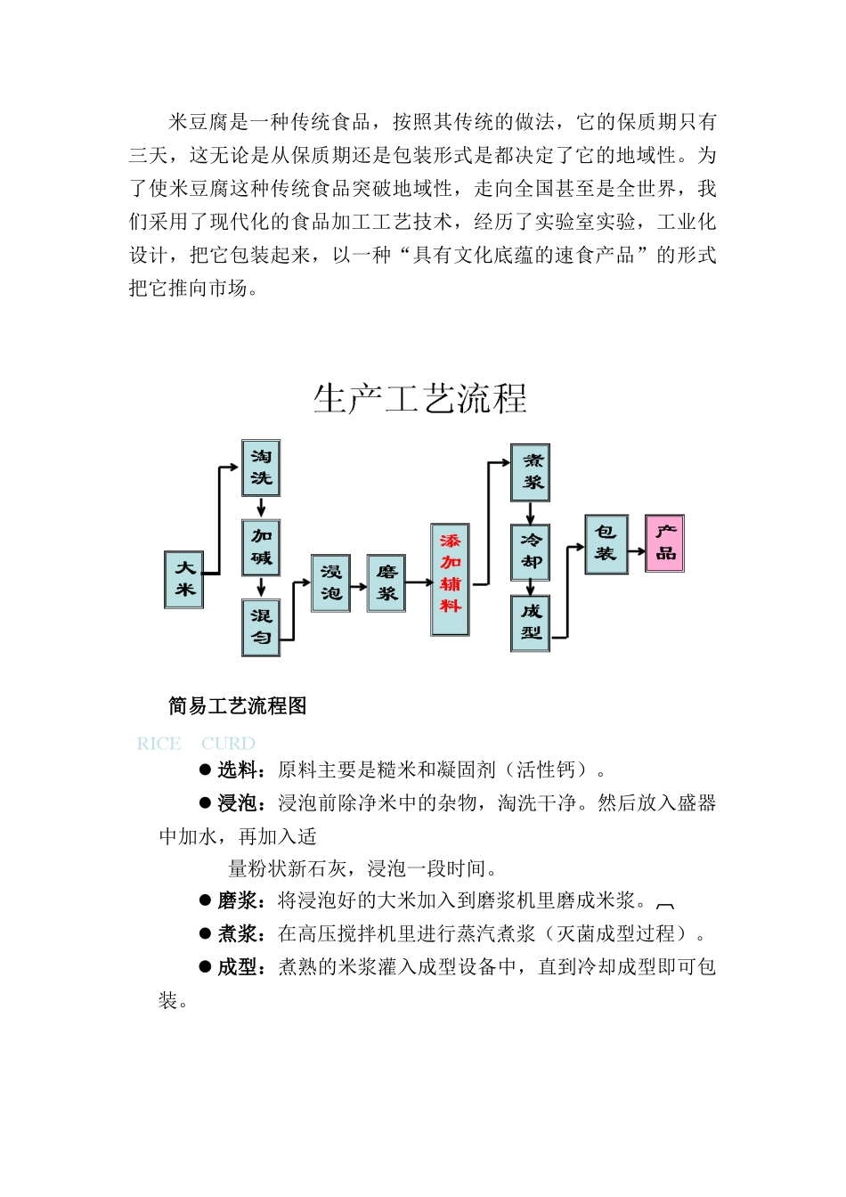 绿风食品创业计划书_第3页