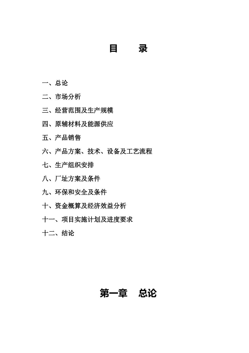 某制造有限公司项目可行性研究报告_第2页