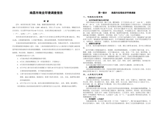 南昌商业调查报告