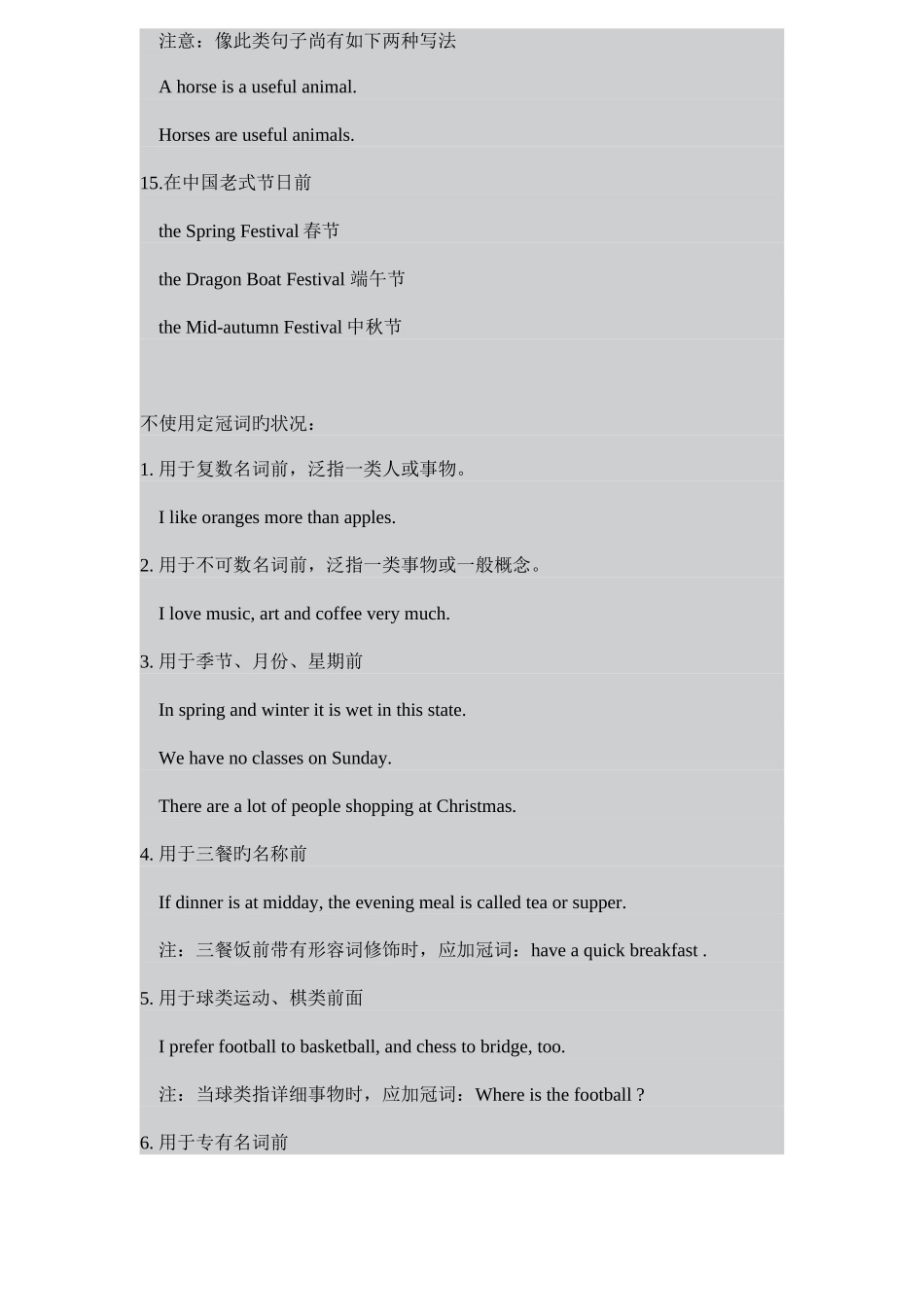 2025年定冠词用法归纳_第3页
