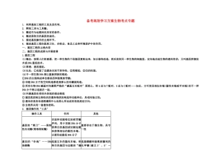 2025年备考高考生物高效学习方案考点专项45基因工程简介新人教版