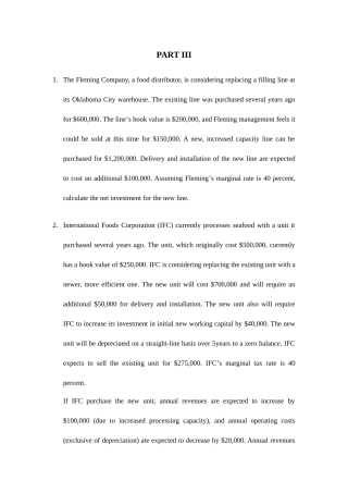 2025年公司财务管理题库