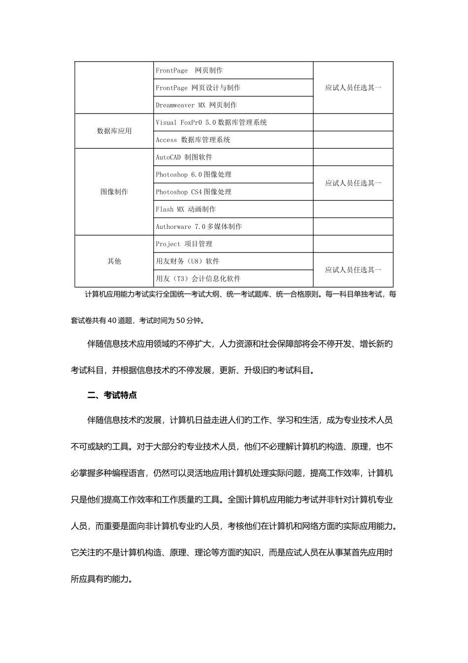 2025年全国专业技术人员计算机应用能力考试文字处理题库_第3页