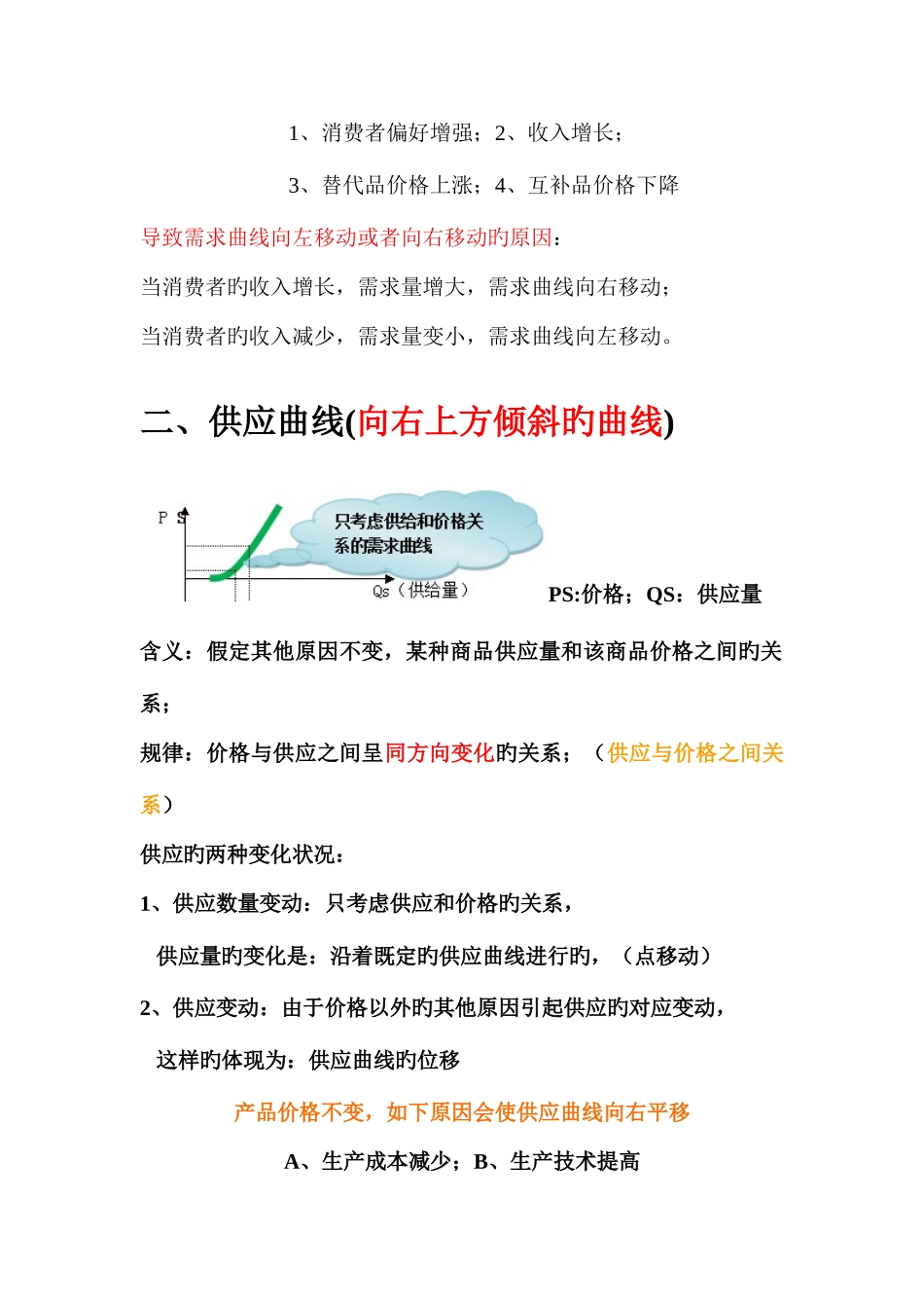 2025年中级经济师经济基础知识所有曲线新编_第2页