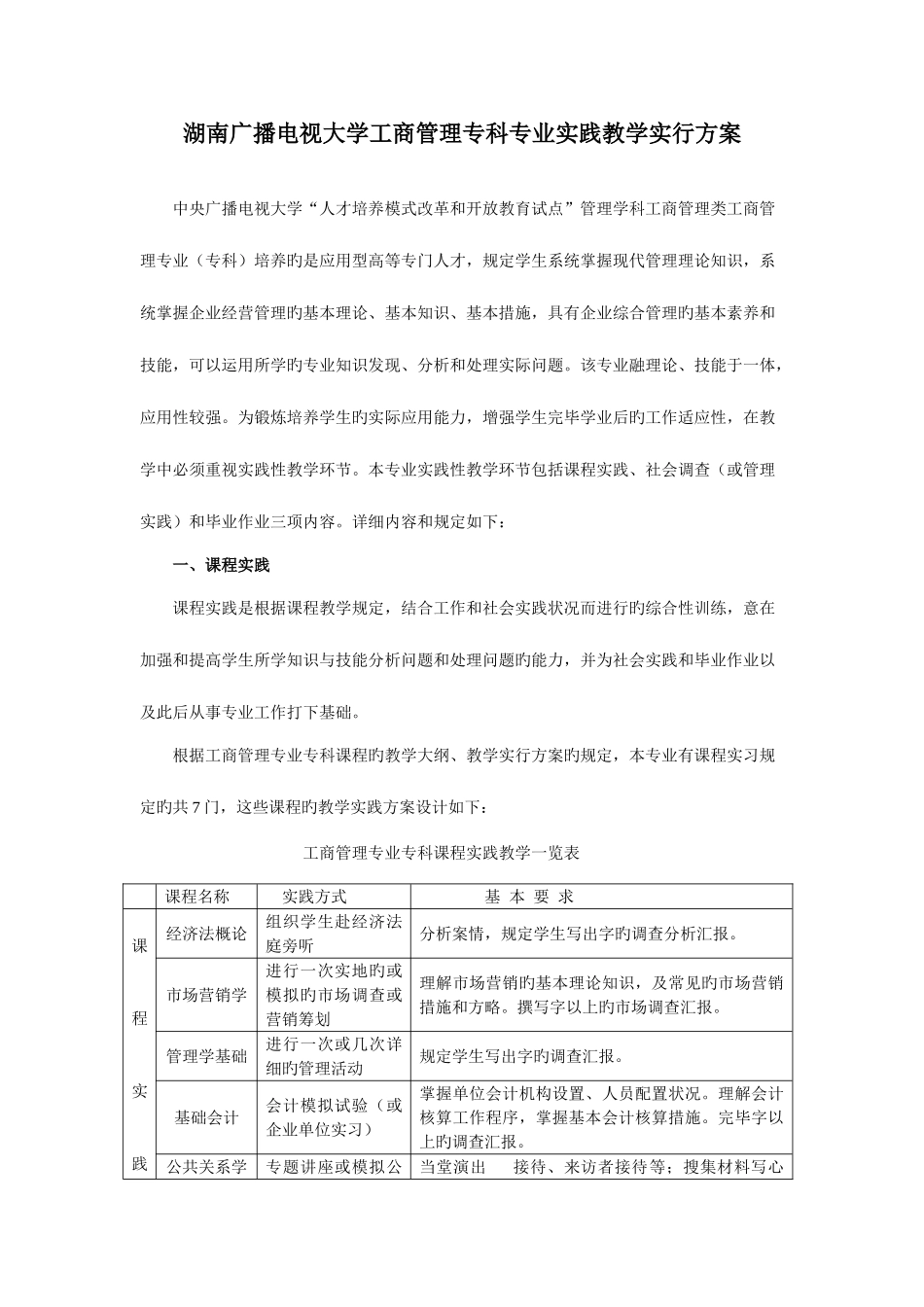 2025年人才培养模式改革和开放教育试点湖南广播电视大学_第1页