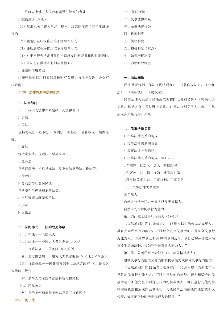 2025年二级建造师精级法律法规过目不忘_第3页