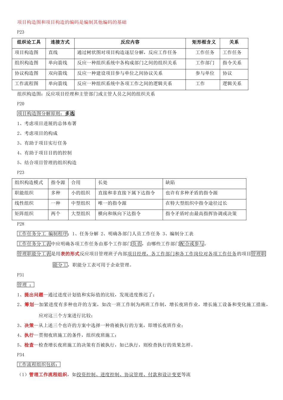 2025年一建施工管理知识点归纳_第3页