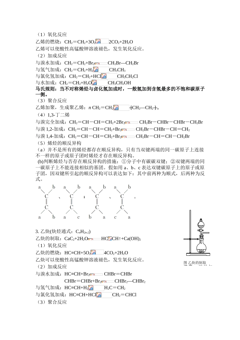 2025年人教高二化学选修5第二章知识点总结_第2页