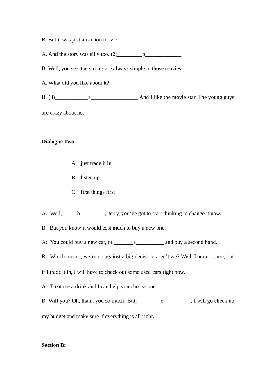 2025年同等学力人员申请硕士学位模拟试题英语老师版_第2页