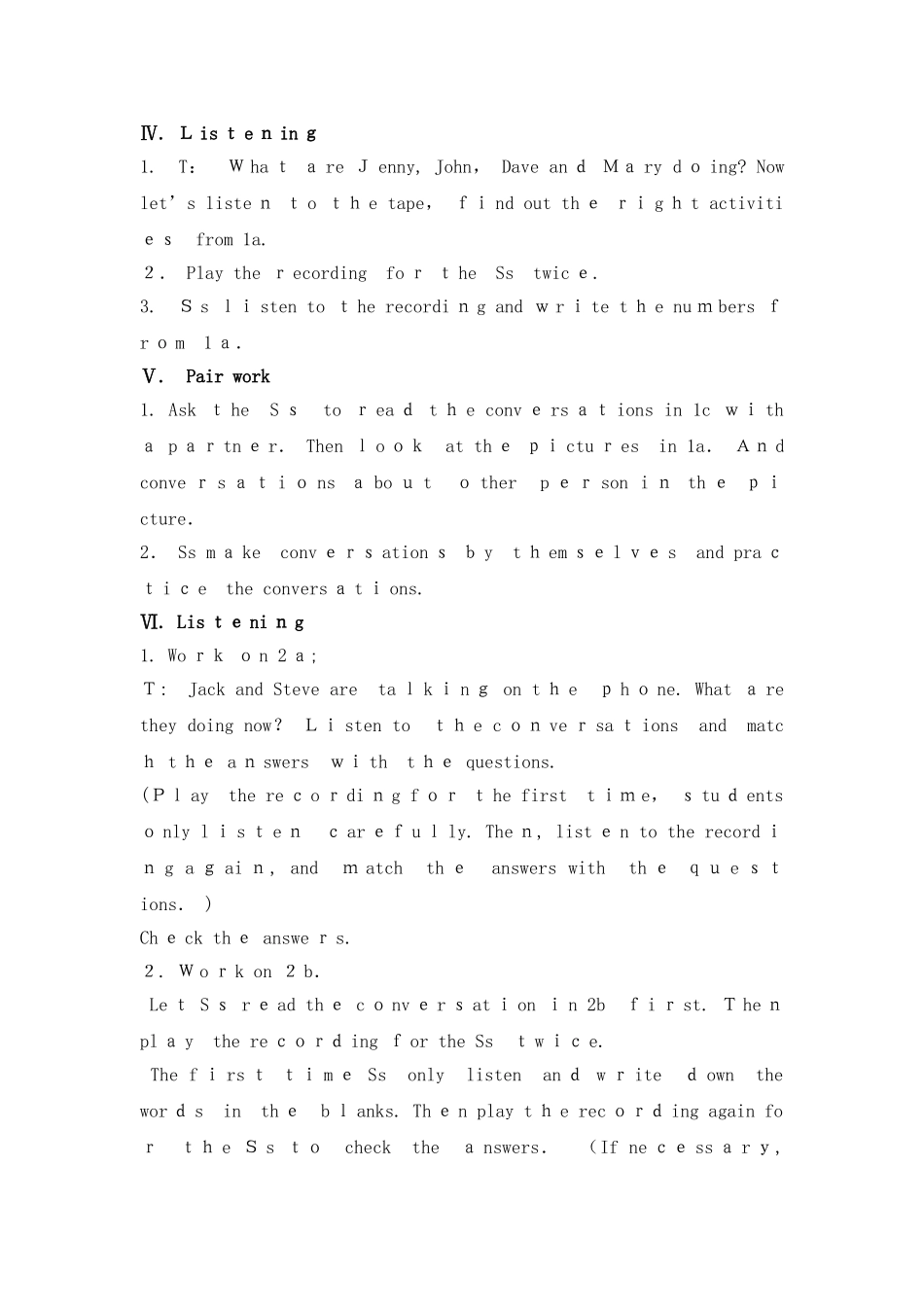 2025年Unit6ImwatchingTV全单元教案_第3页