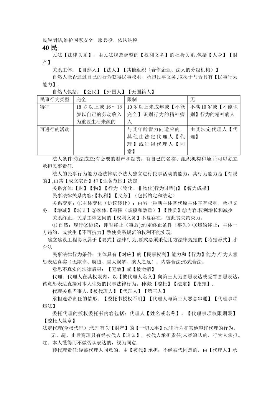 2025年二级建造师法规知识点总结_第2页
