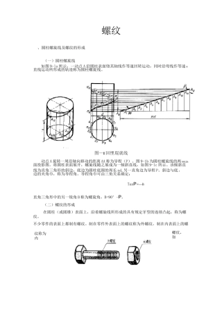 螺纹分类及规格表