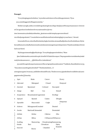 上海市高一英语阅读-完型填空六