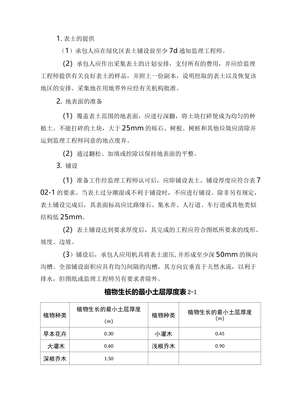高速公路绿化工程专项技术规范_第3页
