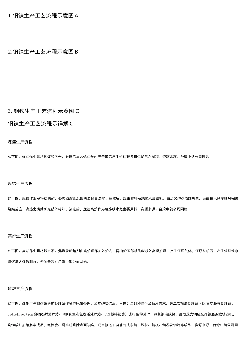 钢铁生产工艺流程及设备_第3页