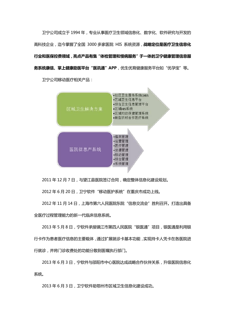盘点15家上市医疗软件公司如何发力互联网医疗_第3页