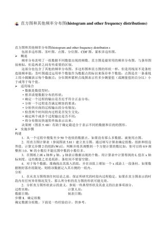 直方图和其他频率分布图(histogramandotherfrequencydistributions)