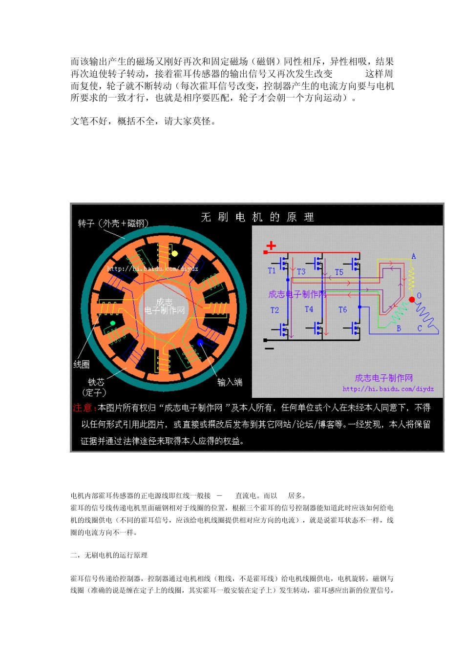 直流无刷电机的原理与控制_第2页