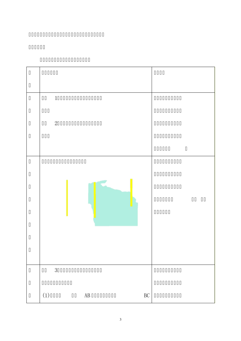 直线与平面垂直的判定说课稿_第3页