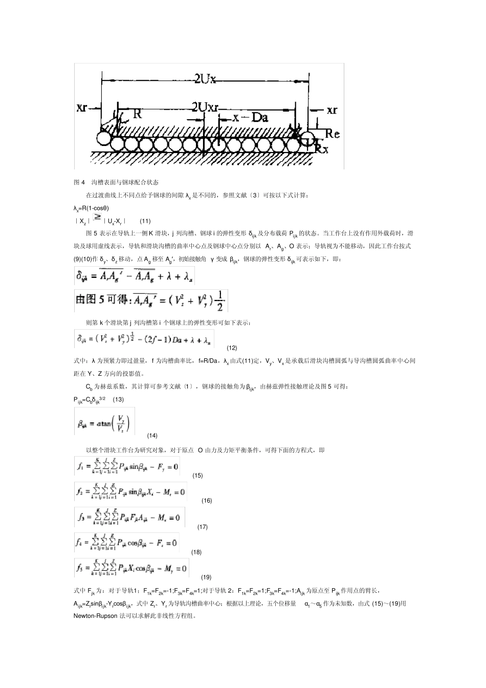 直线滚动导轨副的选择程序及寿命分析_第3页