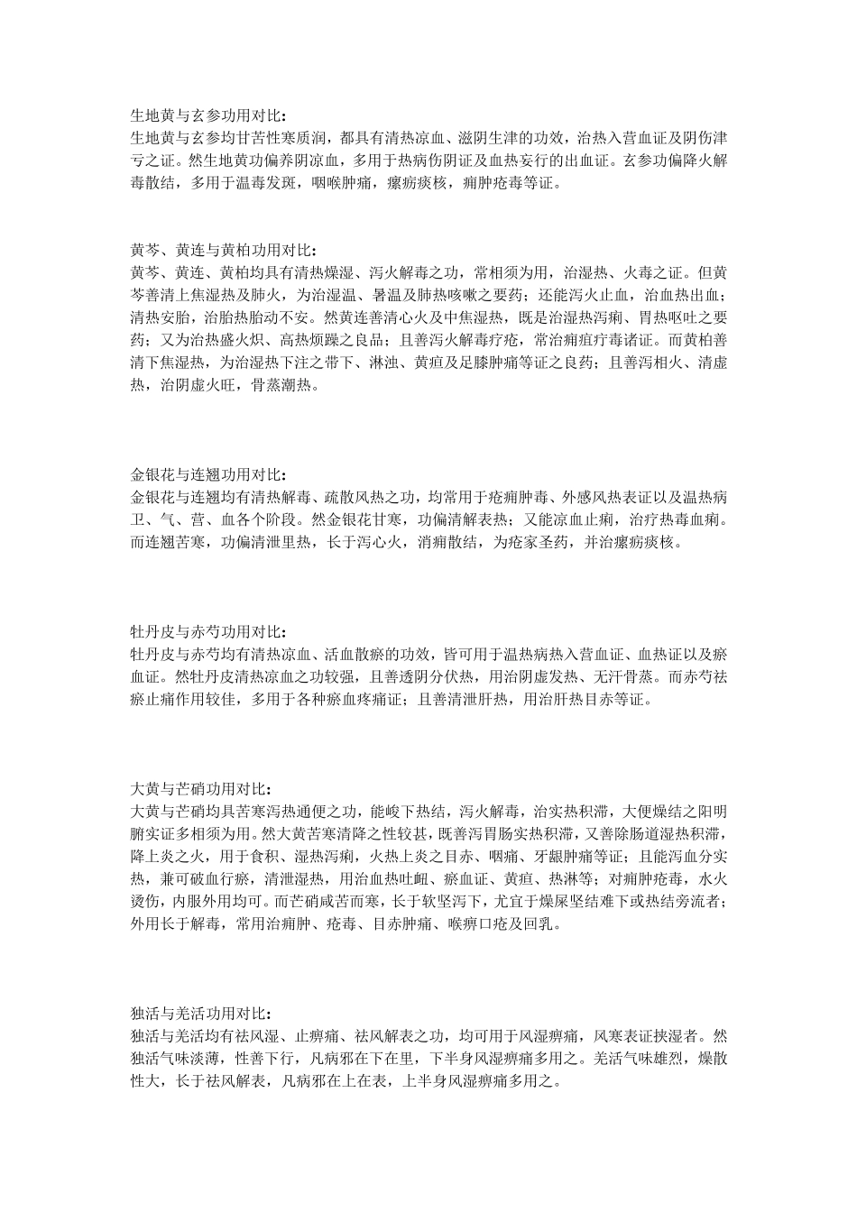 相似中药功效对比_第2页