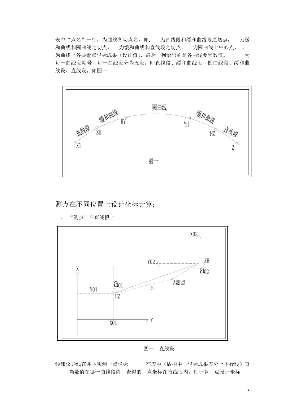 盾构掘进中任意一点与设计坐标_第3页