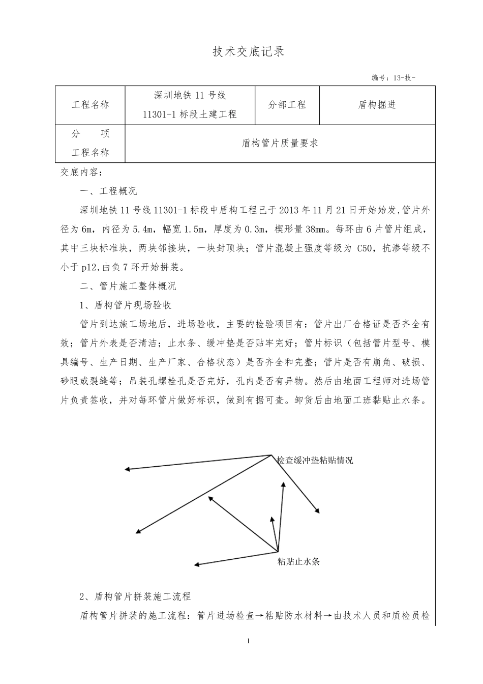 盾构管片质量_第1页