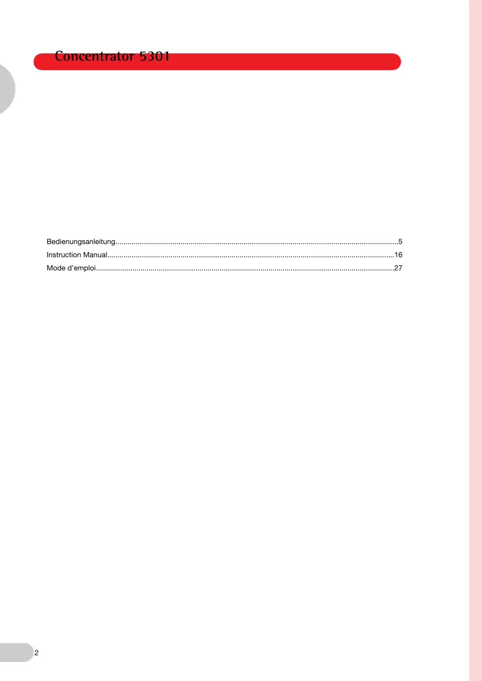 真空离心浓缩仪使用手册_第2页