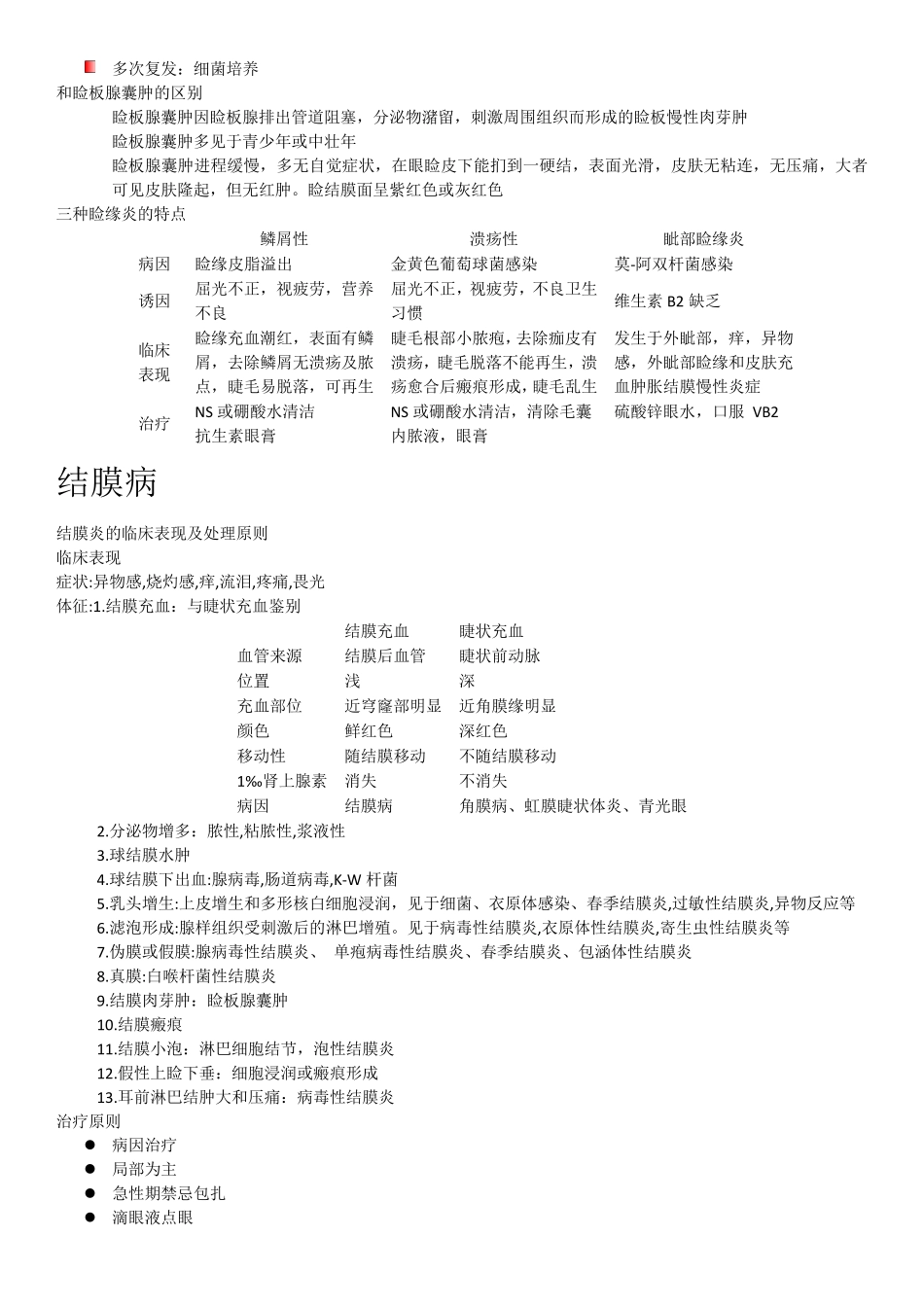眼科学知识要点_第3页