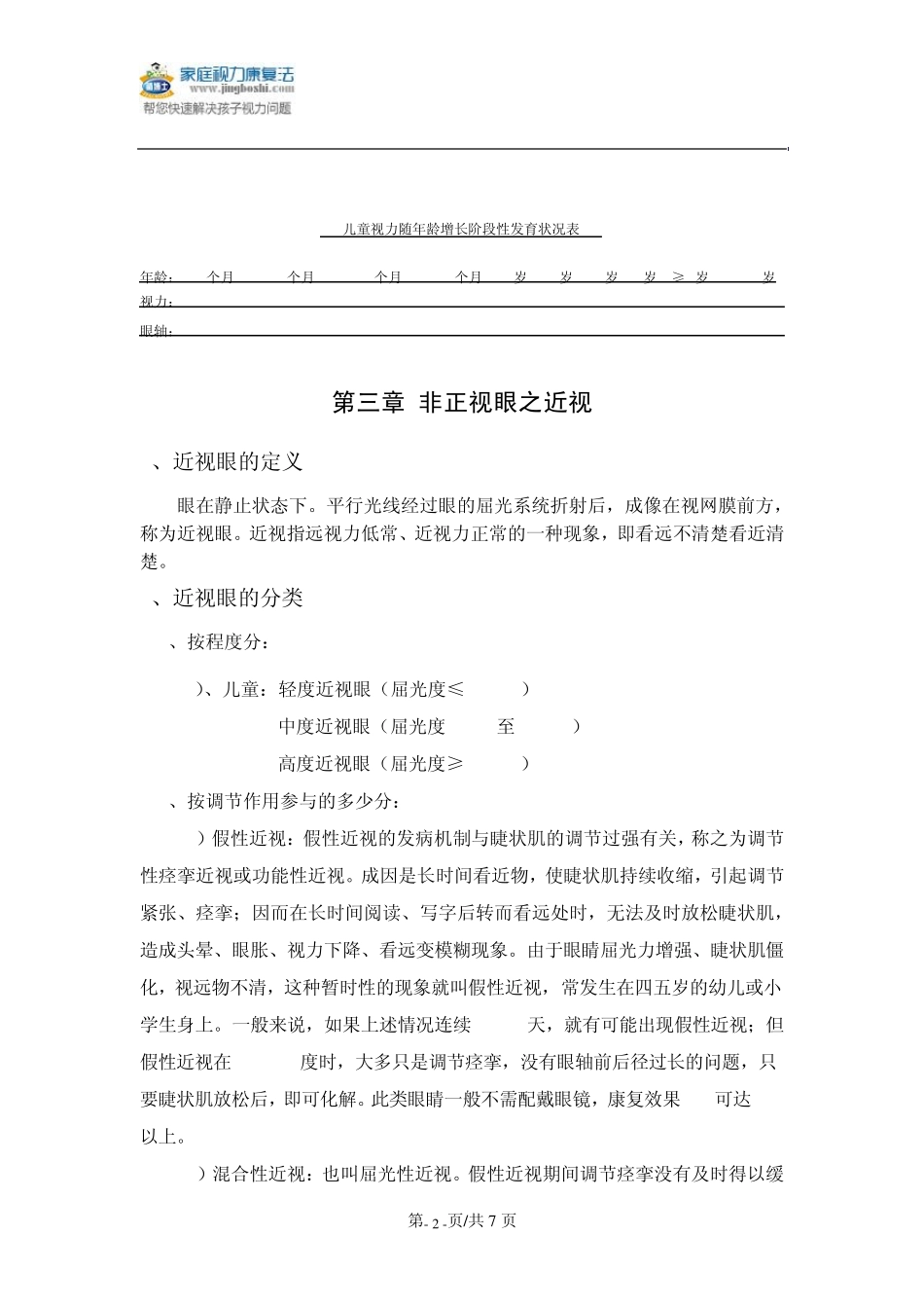 眼科常识技术手册第二课：眼屈光与调节_第2页