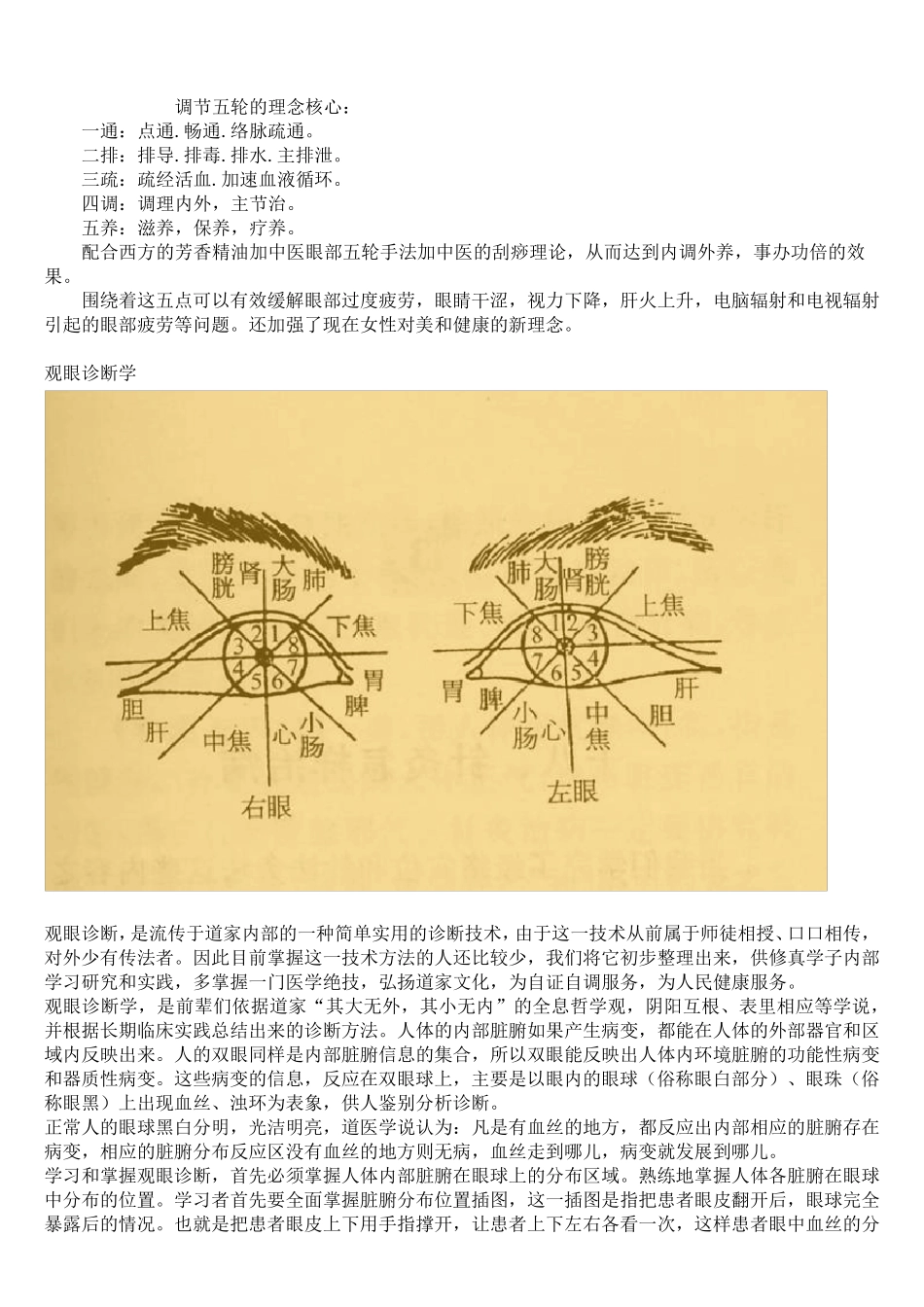 眼部五轮看五脏+观眼诊断学_第3页