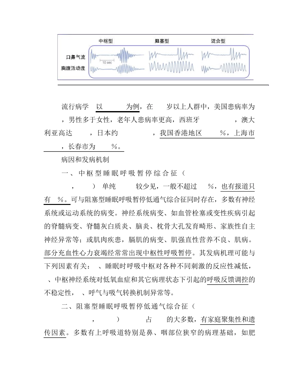 睡眠呼吸暂停综合征_第2页