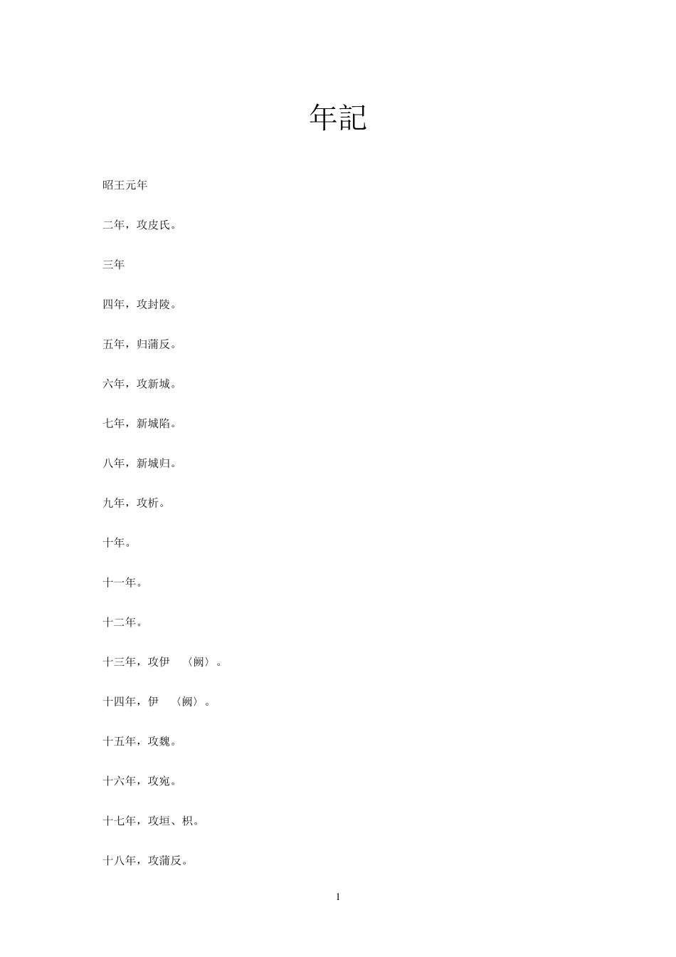 睡虎地秦简word版_第1页