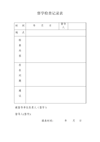 督学整套汇报材料