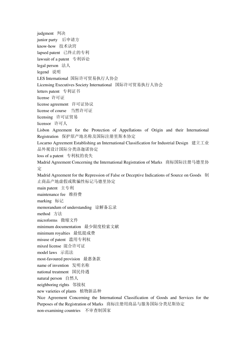 知识产权英文词汇_第2页
