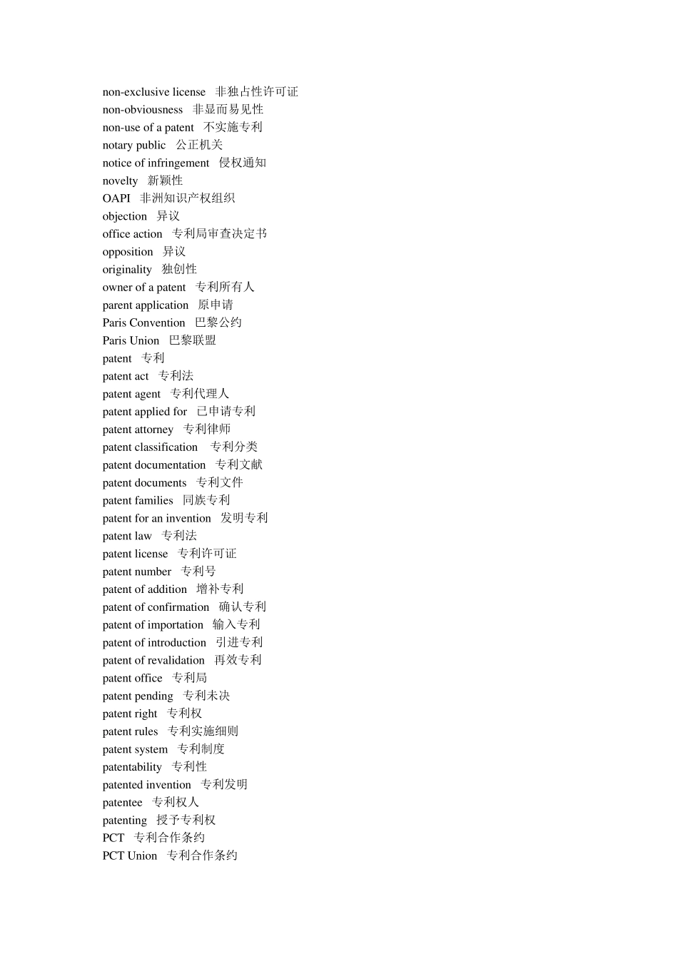 知识产权英文词汇_第3页