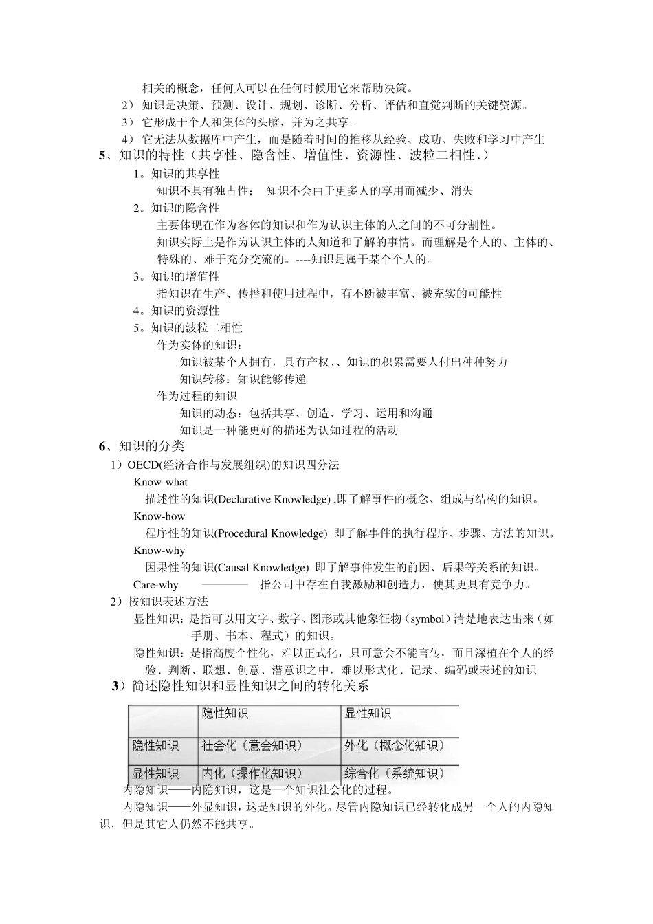 知识管理考试重点_第2页