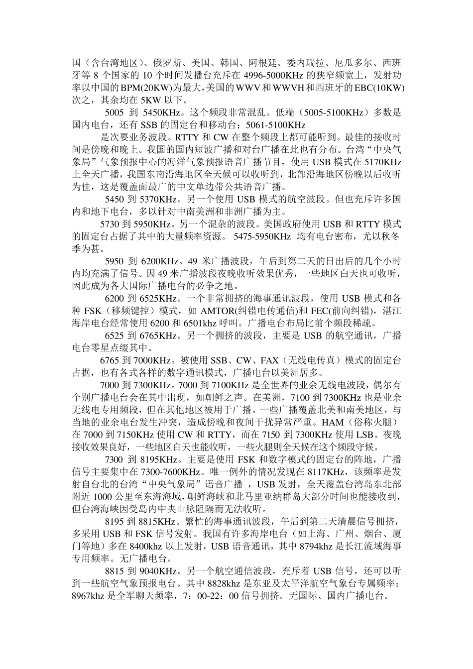 短波收音机收听手册_第3页