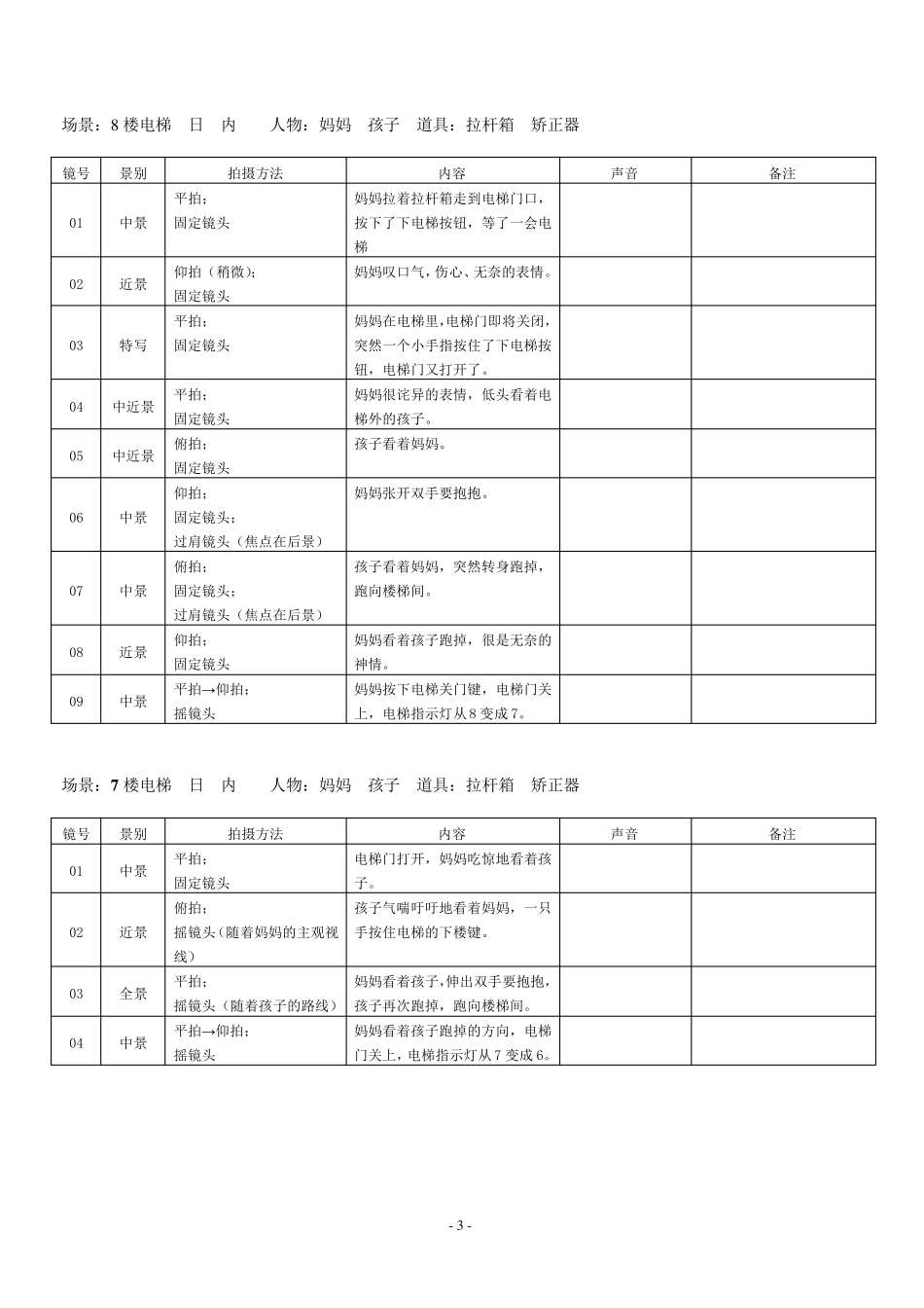 短片《推拉》分镜头脚本_第3页