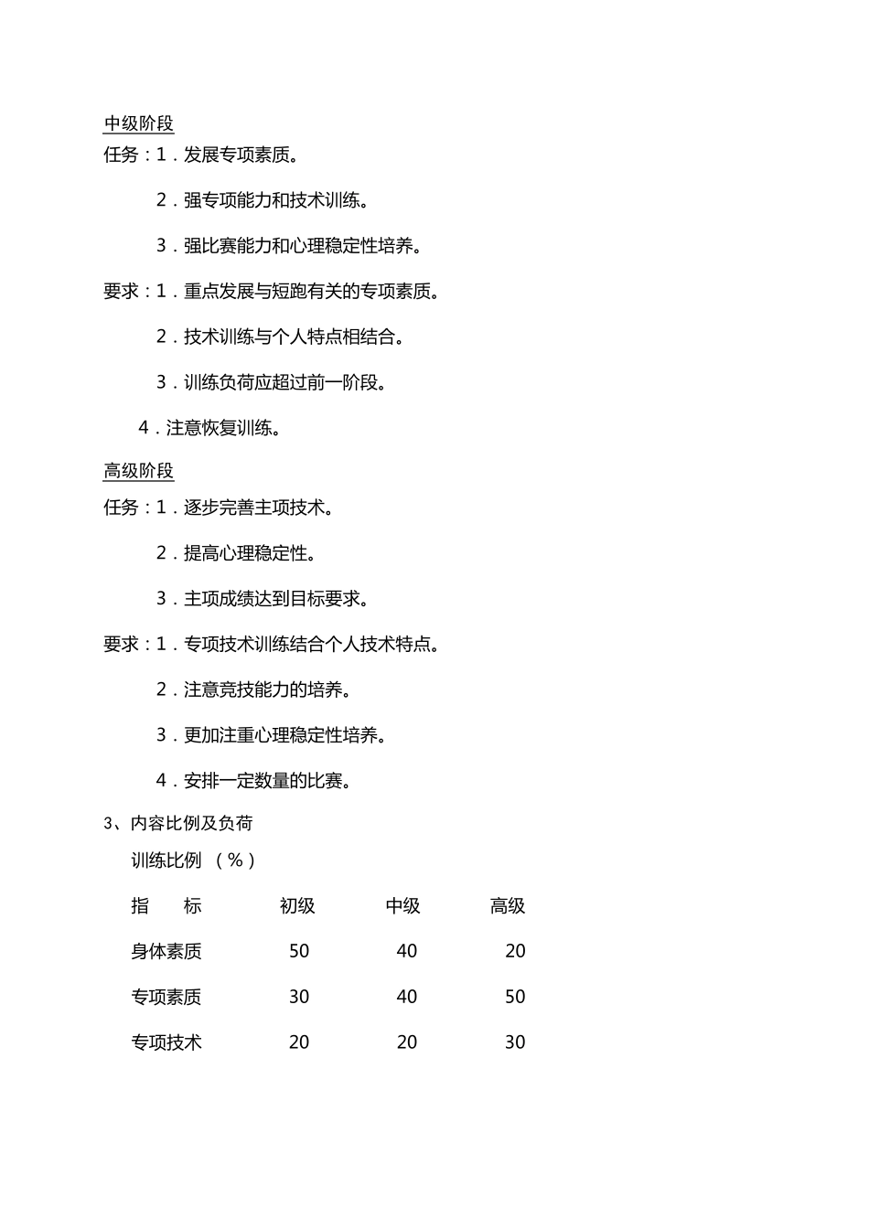短跑训练计划范例_第2页