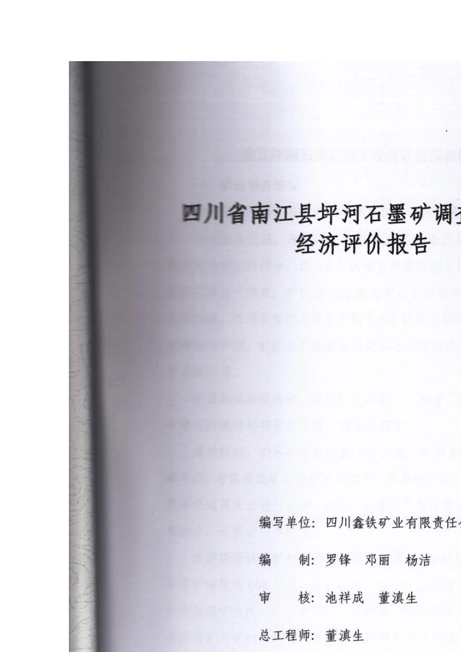 石墨矿调查及技术经济评价报告_第2页