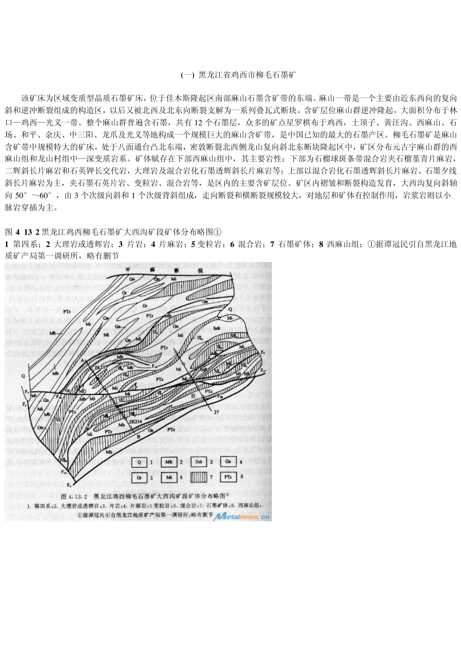 石墨矿资源石墨矿资源地质特征_第3页