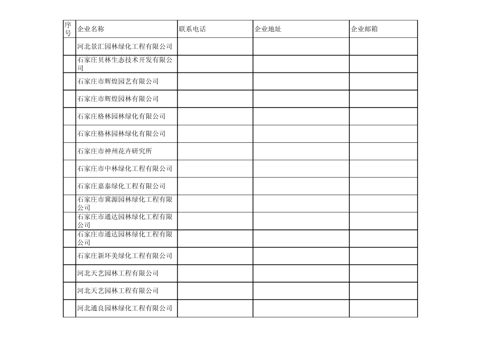 石家庄市园林公司大全2015_第2页