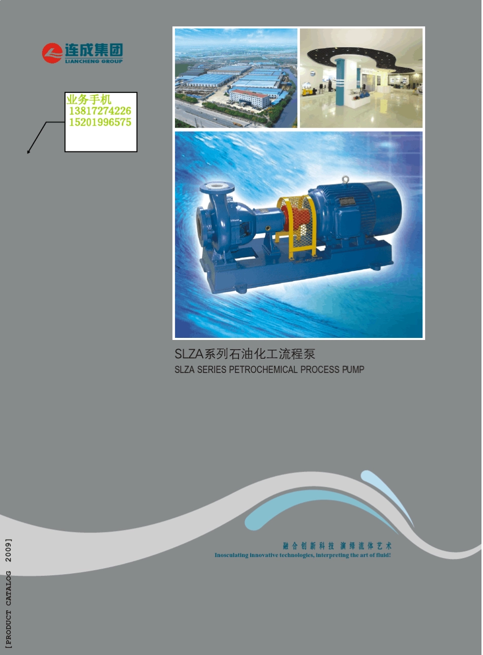 石油化工流程泵SLZA系列_第1页