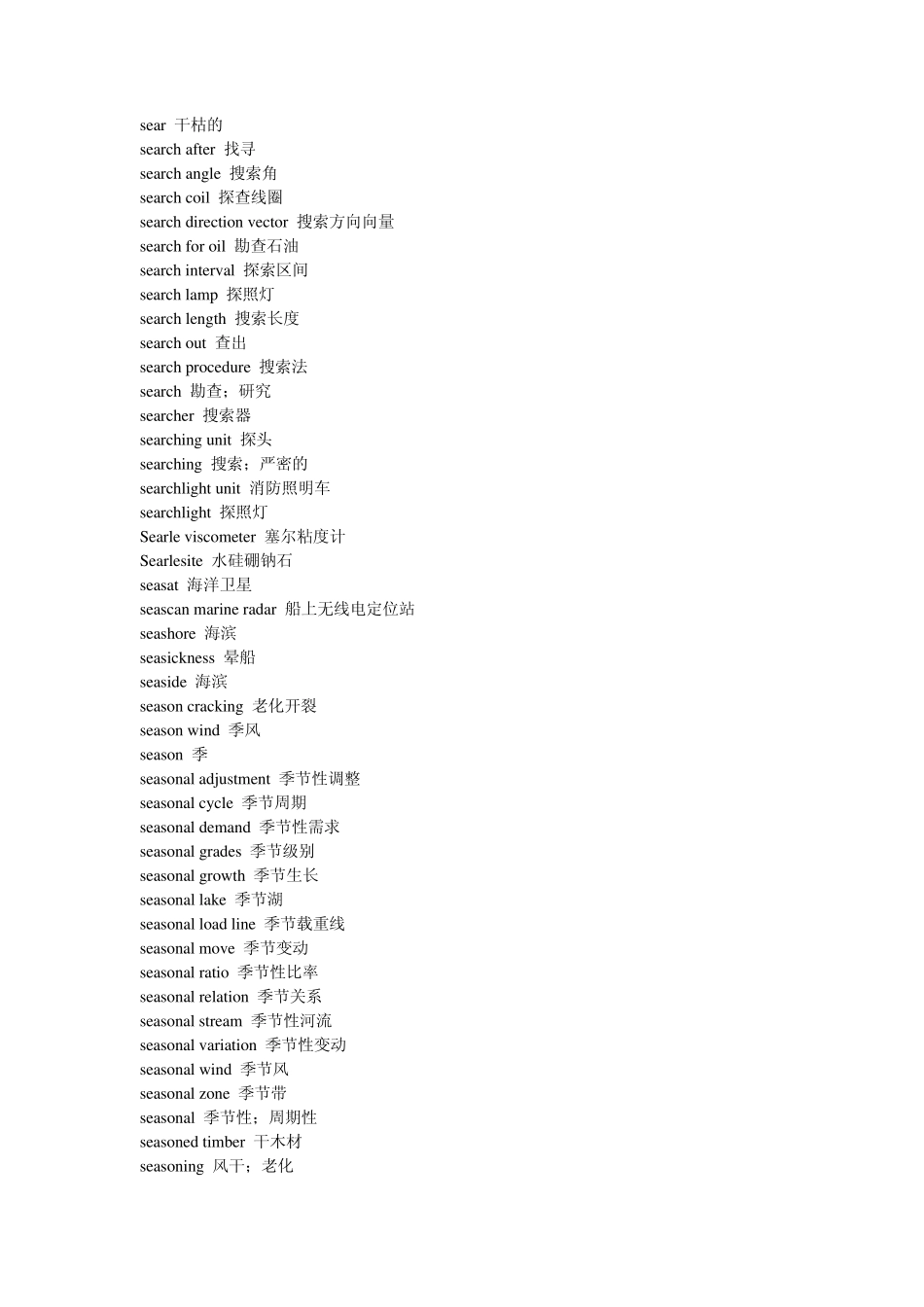 石油词汇英语翻译_第2页