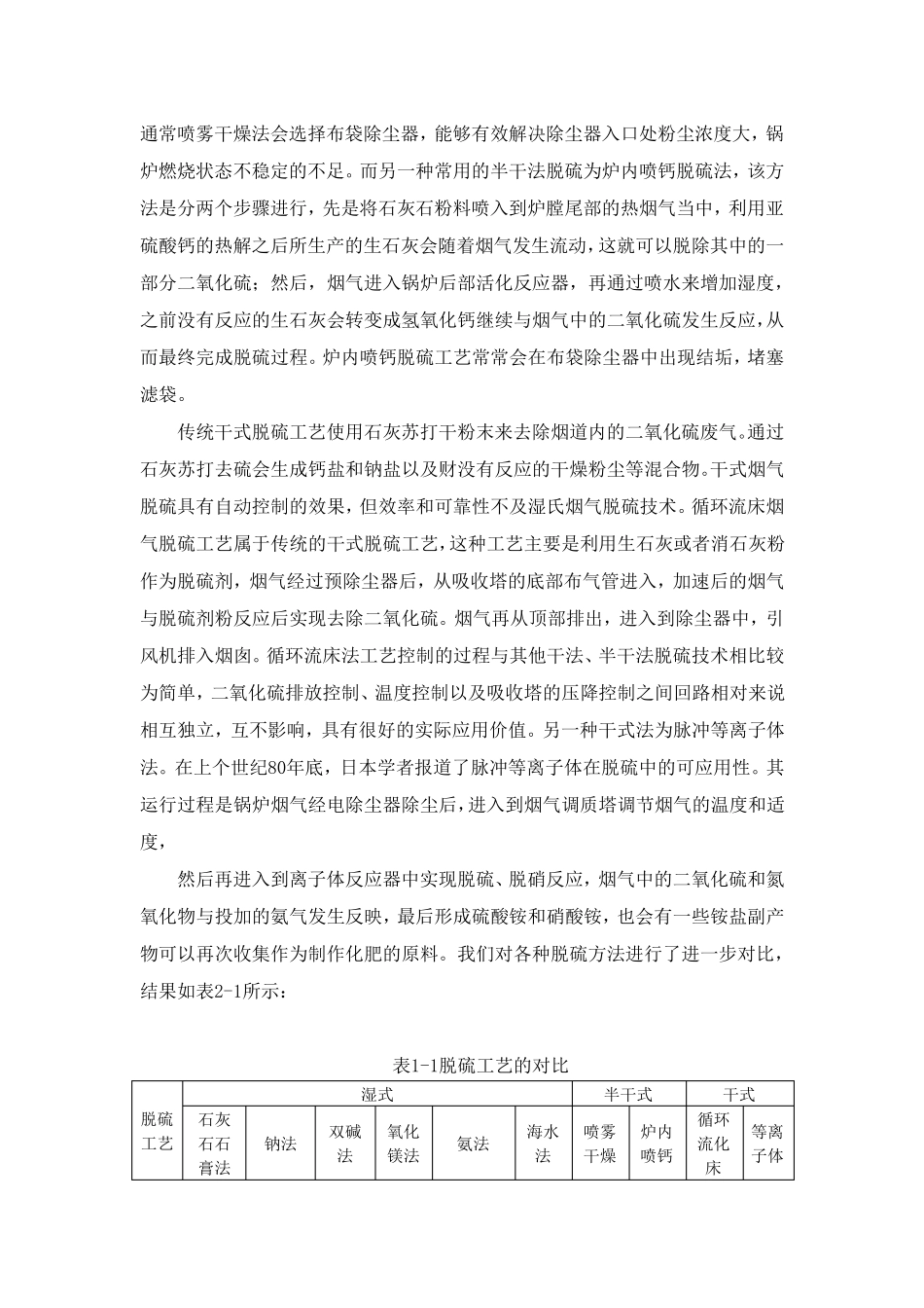 石灰石(石灰)石膏脱硫工艺_第2页